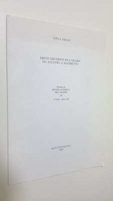 Vito A. Sirago : Breve Excursus sull'Arabia da Augusto a ...