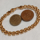 Gold plated Basket Weave Bracelet - pikkukuva 4