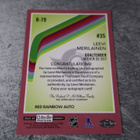 Leevi Meriläinen 2023-24 OPC Platinum Red Rainbow Auto - pikkukuva 2