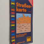 Strassenkarte Bundesrepublik Deutschland Sudlicher Teil(k... - pikkukuva 1