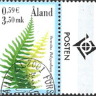 Ål 2001 Itiökasveja 3,50 mk välilöpari logo ** LaPe 189 - pikkukuva 1
