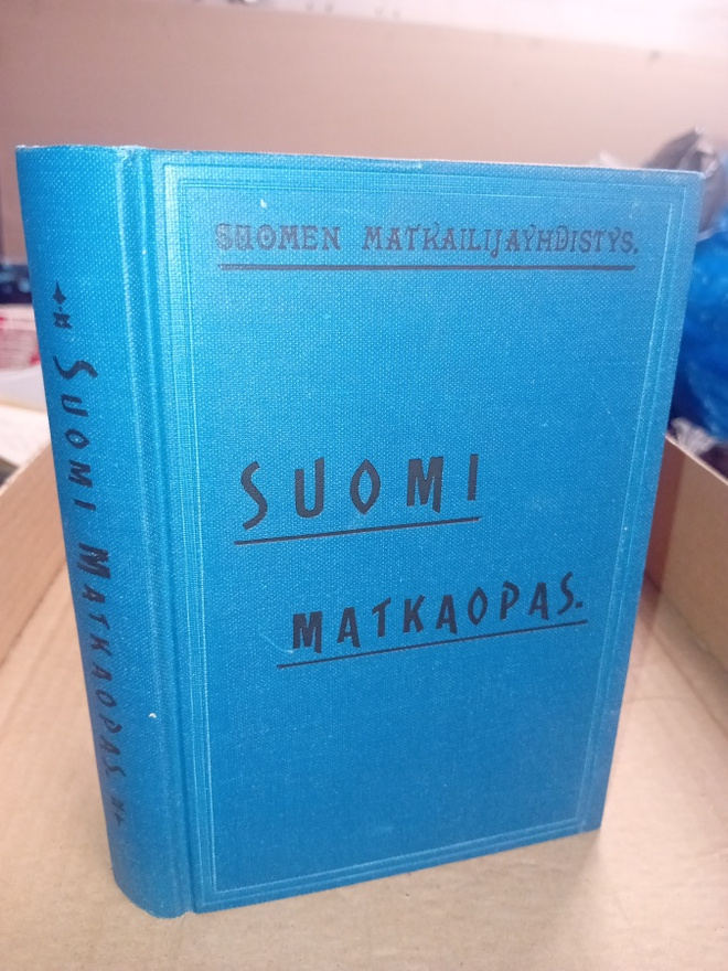 Suomi matkaopas 1895 näköispainos ( SIS POSTIKULU  )