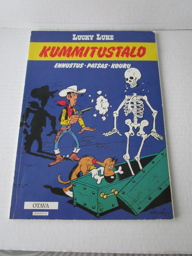 Lucky Luke: Kummitustalo, 1.painos