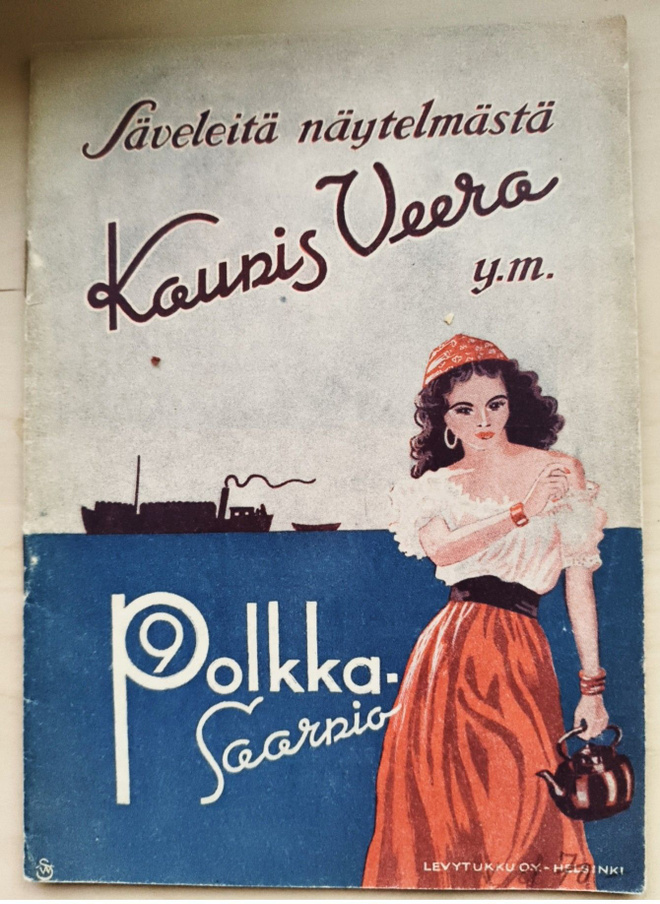 Säveleitä näytelmästä Kaunis Veera ym.