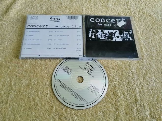 THE CURE - Concert (The Cure Live) CD