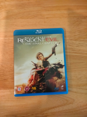 Resident evil the final chapter blu-ray
