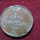 1 santims 1924 Latvia - pikkukuva 1