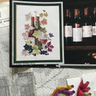 Ristipistomalli ja muliinilankoja  Red Wine / Eva Rosenstand - pikkukuva 2