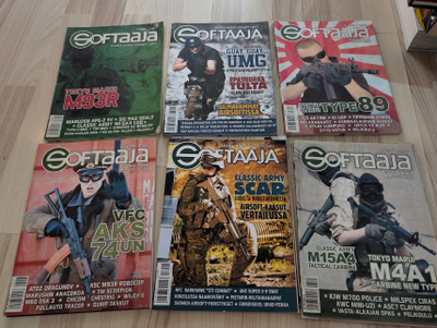 12kpl Softaaja lehteä
