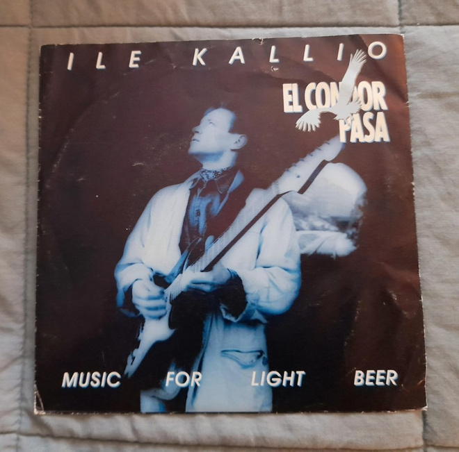 ILE KALLIO El condor pasa  IROCK single 001 1990 Suomi