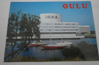 Oulu, Kaupunginteatteri, väripk, ei kulk.