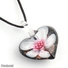 1035 .. Murano Käsintehty Lampwork Taidelasi .. Kaulakoru - pikkukuva 3