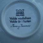 Arabia Minna Immonen Valde vauhdissa seinätaulu - pikkukuva 2