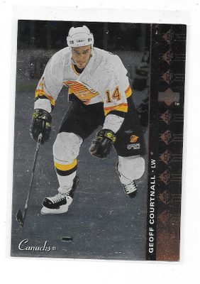 1994-95 UD SP Inserts #82 Geoff Courtnall , Vancouver Canuck