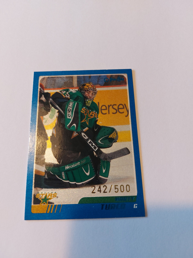 2003-04 O-Pee-Chee Blue #216 Marty Turco /500