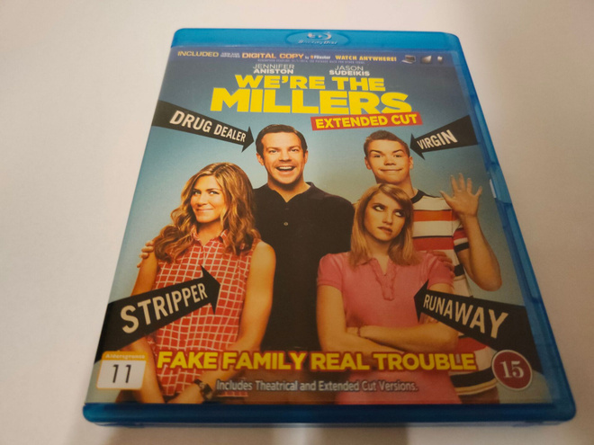 Millerit (We're the Millers) (2013) Bluray - Nordic-julkaisu