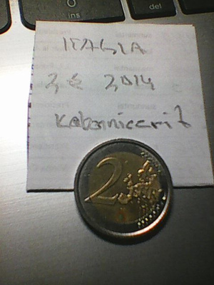 Italia 2 € 2014, kabanieerit