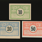Itävalta Notgeld 10, 20, 50 Heller, Treubach 1920 - pikkukuva 2