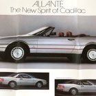 1987 Cadillac Allanté esite - KUIN UUSI - Pininfarina - pikkukuva 2