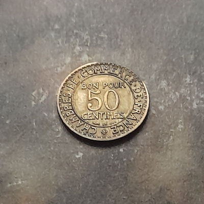 Ranska 50 centimes 1923