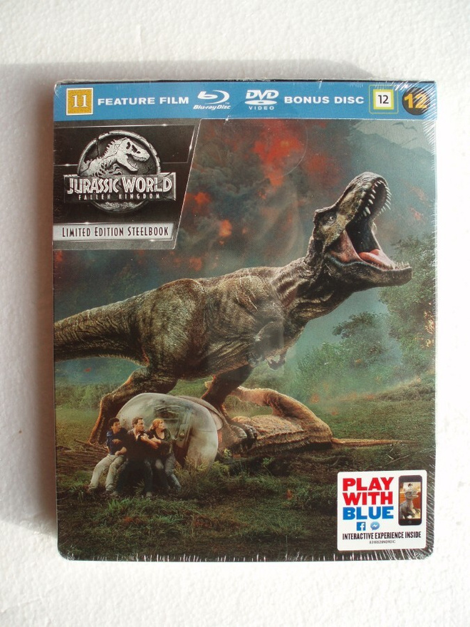 Jurassic World: Fallen kingdom steelbook Blu-ray