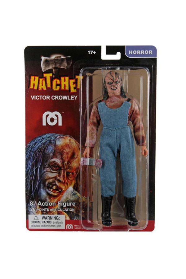 HATCHET VICTOR CROWLEY ACTION	(14 302)	n.20cm, kangas vaatte