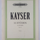 Heinrich Ernst Kayser : 36 Etuden op. 20 "Fur die Violine"" - pikkukuva 1