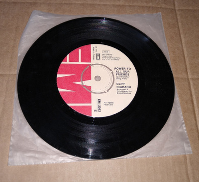 CLIFF RICHARD 7" SINGLE EMI 2012