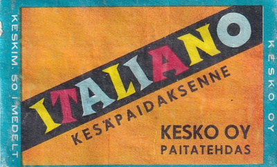 Italiaano kesäpaidaksenne,Kesko Oy  3/11