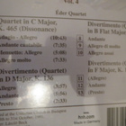 Éder Quartet: Mozart - String Quartets Vol. 4 CD - pikkukuva 2