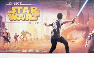 Mainosjuliste: Kinect Star Wars (Xbox360)