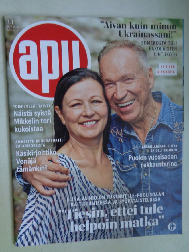 Apu lehti Nro 34/2022 (29.7)
