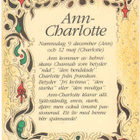 kortti ** Etunimi Allan Angela Ann-Charlotte Axel Bert ym. - pikkukuva 3