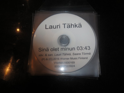 Lauri Tähkä Sinä Olet Minun cds