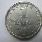 Saksa Weimar 1 mark 1924 - pikkukuva 1