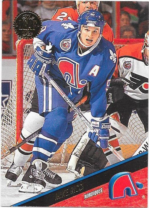 1993-94 LEAF #23 Mike Ricci Quebec Nordiques