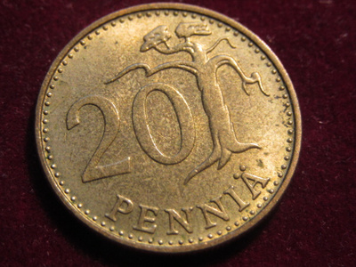 20 penniä 1963
