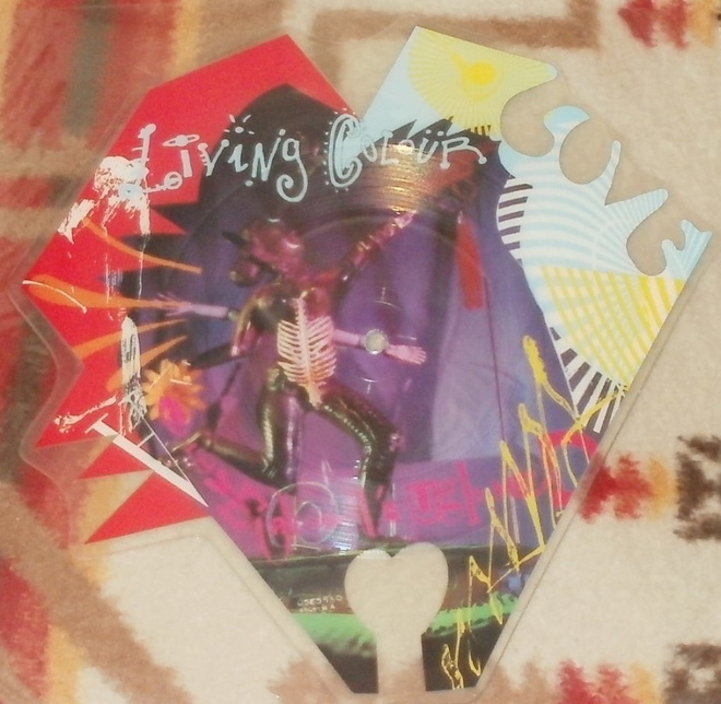 LIVING COLOUR ~ Love Rears Its Ugly Head ~ 7" Kuvalevy