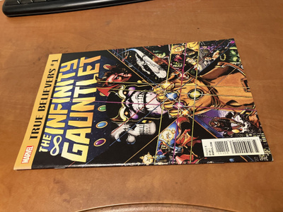 MARVEL THE INFINITY GAUNTLET 1/2018 HYVÄ