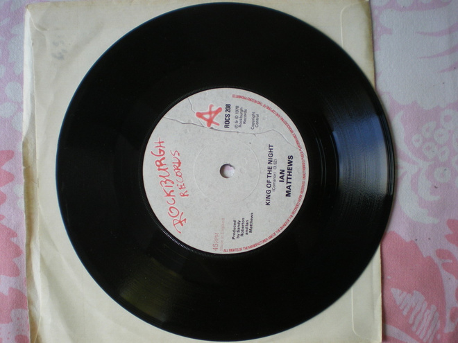 7" Ian Matthews: King Of The Night / Let There Be Blues