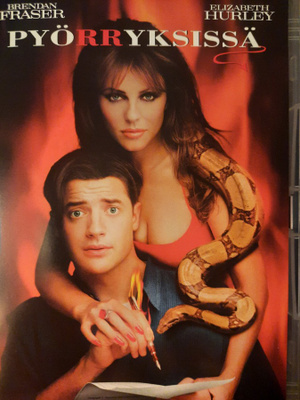 PYÖRRYKSISSÄ DVD ( Brendan Fraser & Elisabeth Hurley)