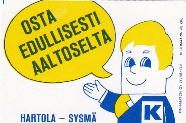 Hartola, Sysmä,  Osta edullisesti Aaltoselta   b420