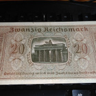 Germany Saksa 20 Mark 1940-45 P139 VF+ - pikkukuva 2