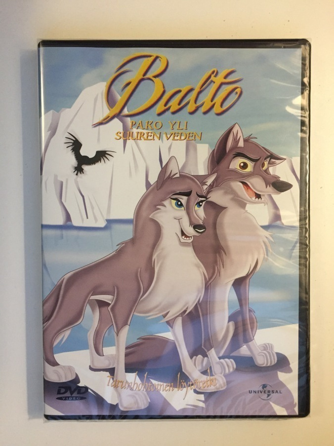 Balto - Pako Yli Suuren Veden (2001) Suomipuhe (DVD) UUSI!