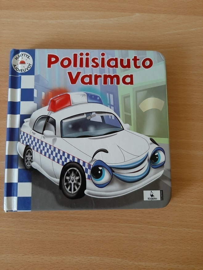Poliisiauto Varma (paksulehtinen kirja)