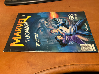 MARVEL TUOMARI 10/1989 +juliste HYVÄ