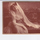 VANHA Taidevalokuva Sign Alfred Nybom 1900-l Pahvitaustainen - pikkukuva 1