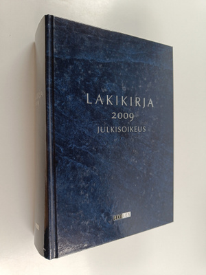Lakikirja 2009 : julkisoikeus