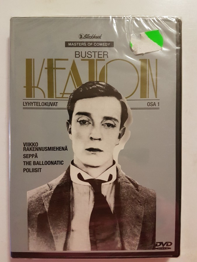 Buster Keaton, Lyhytelokuvat osa 1, UUSI, muoveissa