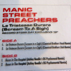 MANIC STREET PREACHERS (M.S.P.) - Done & Dusted 12" - pikkukuva 2